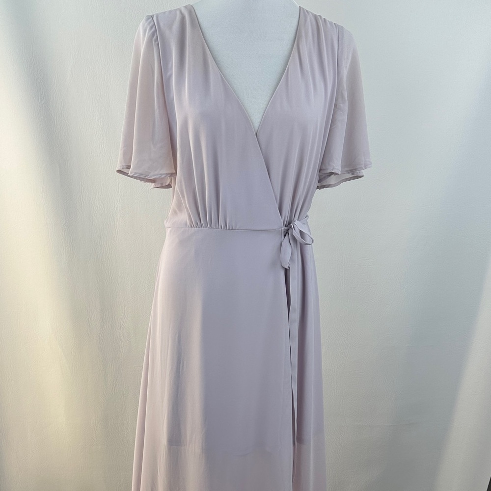 Show Me Your Mumu Wrap High/Low Hemline Maxi Dress